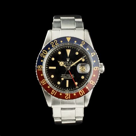 gmt anni 90nero rolex|vintage rolex gmt master 6542.